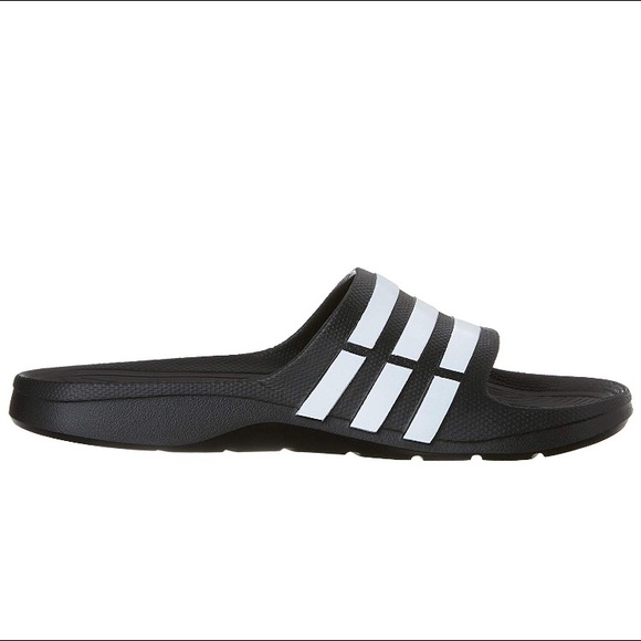 ADIDAS Durango Slides Sandals Black NEW - Picture 2 of 7
